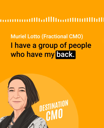 Muriel Lotto on the Destination CMO Podcast