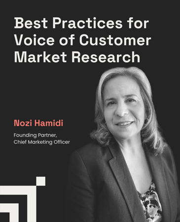 Best Practices for Voice of Customer Market Research