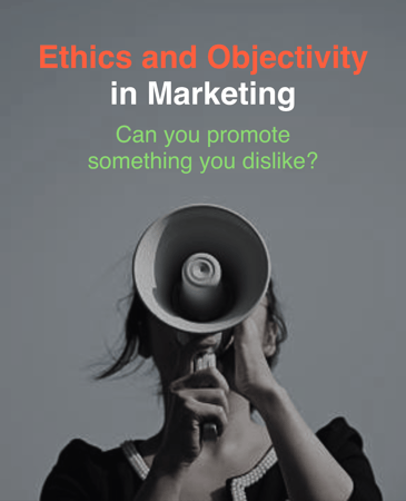 Can you promote something you dislike?